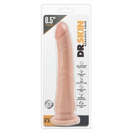 Dildo cu Ventuză Dr. Skin 21.6cm