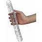 Dildo Dublu 30cm Flawless Transparent