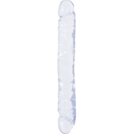 Dildo Dublu Crystal Jellies Jr. 30.5cm Transparent