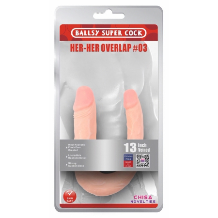 Dildo Dublu Her Her Overlap Thin