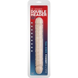 Dildo Dublu Veined Header