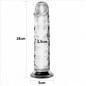 Dildo Flawless Clear 17.8cm Transparent