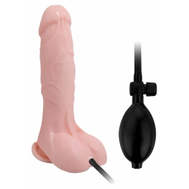 Dildo Gonflabil Culoare Crema Nuanta Piele