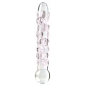 Dildo Icicles Hand Blown Glass 17.8cm Transparent