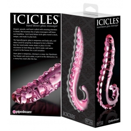 Dildo Icicles No 24 Roz 15.5 cm