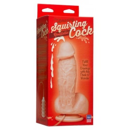 Dildo Realistic Cu Ventuză Și Ejaculare Squirting