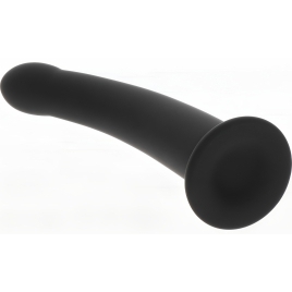 Dildo Strap-On Dong Medium 14cm Negru