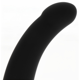 Dildo Strap-On Dong Medium 14cm Negru
