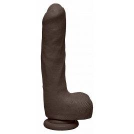 Dildo Uncut 22 Cm Maro Ventuza