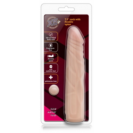 Dildo X5 Flexible Spine 17cm