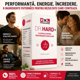 Dr. Hard+ Pills 8 Capsule 600 mg Pentru Rezistență În Pat