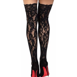 Dresuri Leg Avenue Rose Lace Negru XS-L