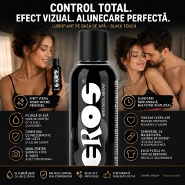 Eros Black Touch 150 ml — Gel Lubrifiant Negru Intens