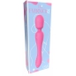 Evermore 2 în 1 Massager ToyJoy 17 Moduri Roz 22.5 cm