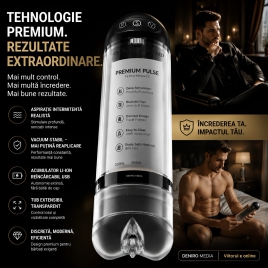 Extender Vibrating Penis Pump Transparent