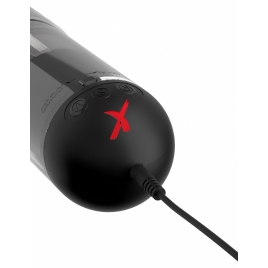 Extender Vibrating Penis Pump Transparent