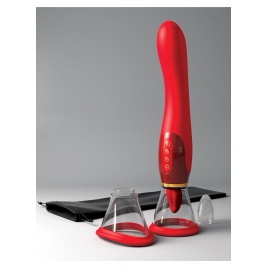 Fantasy For Her Ultimate Pleasure 24K Gold Roșu