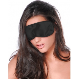 Fetish Satin Love Mask Negru