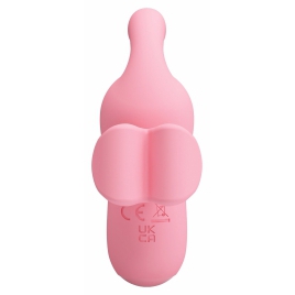 Finger Magic Fairy Suctor Clitoral Purtabil 10+10 Moduri Roz