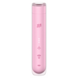 Satisfyer First Kiss – Stimulator cu Membrane Mobilă, 10 Trepte Roz
