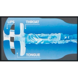 Fleshlight Turbo Blue Ice Textură Ignition Albastru