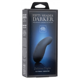 Stimulator Clitoris Delicious Tingles Negru