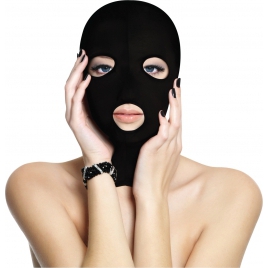 Masca Full Face Neagra Pentru Control Discret