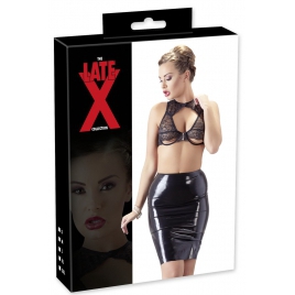 Fustă LateX Raquel Negru XL