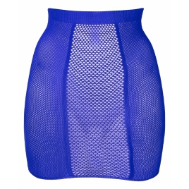 Fustă Le Désir High-Waist Fishnet Albastru S-L
