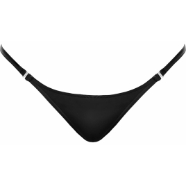 G-String Noir Handmade Tease Negru L-XL