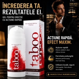 Gel Erecție Taboo Male Booster 30ml