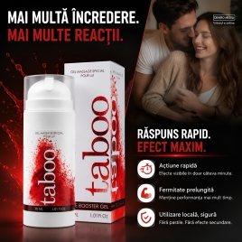 Gel Erecție Taboo Male Booster 30ml