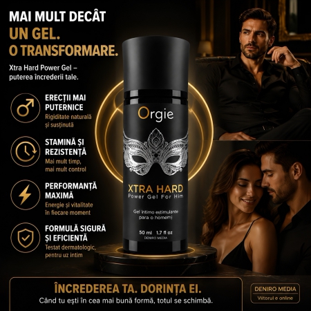 Gel Erecție Xtra Hard Power 50 ml