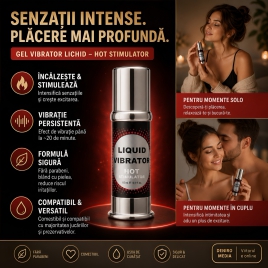 Gel Liquid Vibrator Hot 15ml