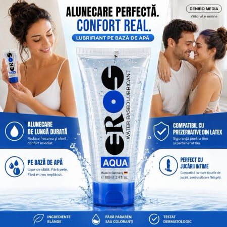 Gel Lubrifiant Eros Aqua Testat Dermatologic 50ml