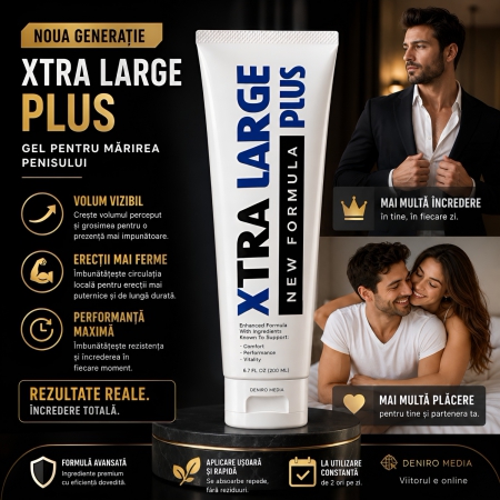 Gel Pentru Mărire Penis Xtra Large Plus 200ml