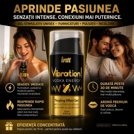 Gel Pulsator Al Plăcerii Cu Efect Intens 15 ml