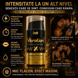 Gel Pulsator Al Plăcerii Cu Efect Intens 15 ml