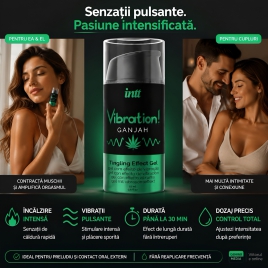 Gel Vibration Ganjah Airless Bottle 15ml
