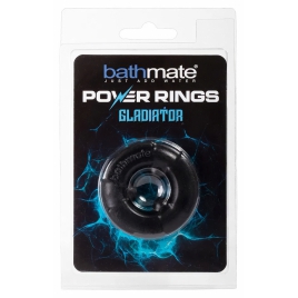 Bathmate Gladiator Power Ring Flexibil Și Sigur Negru