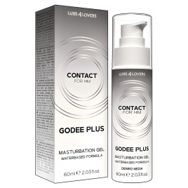 Godee Plus Gel Stimulator Bărbați 60 ml Alunecare Naturală