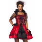 Costum Leg Avenue Gothic Vampire Roșu S