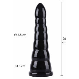 Hidden Desire Anal Cone XL 26 cm Negru – Plug XXL