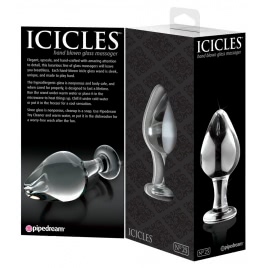 Icicles No.25 Massager Transparent