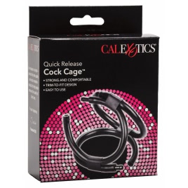 Inel Penis Quick Release Cage Negru