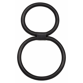 Inel Penis Quick Release Double Helix Negru
