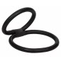 Inel Penis Quick Release Double Helix Negru