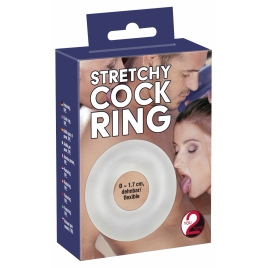 Inel Pentru Penis Stretchy Alb