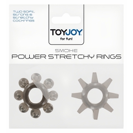 Inele Penis Power Stretchy 2buc Gri
