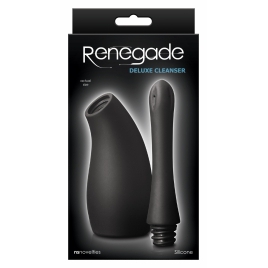 Irigator Anal Renegade Deluxe Cleanser Negru
